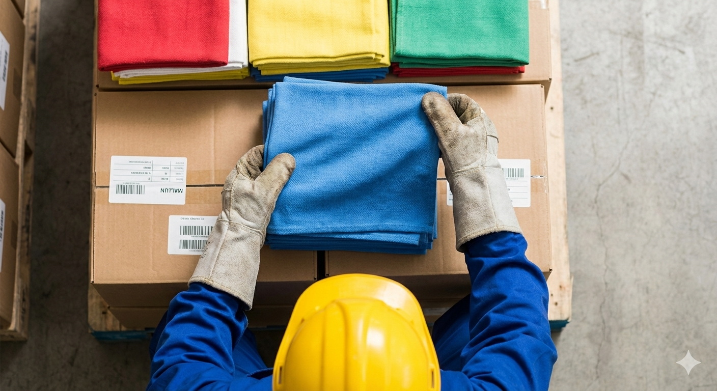 White Industrial Fabric Textile Material